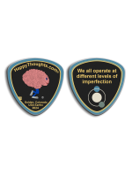 Happy Thoughts Coin – “We all operate at…”