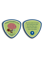 Happy Thoughts® Coin – “No one wants to…”